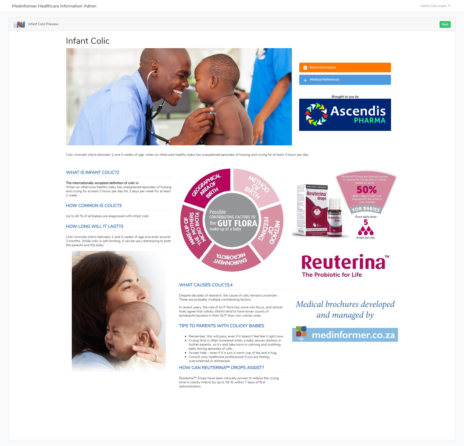 reuterina drops for colic